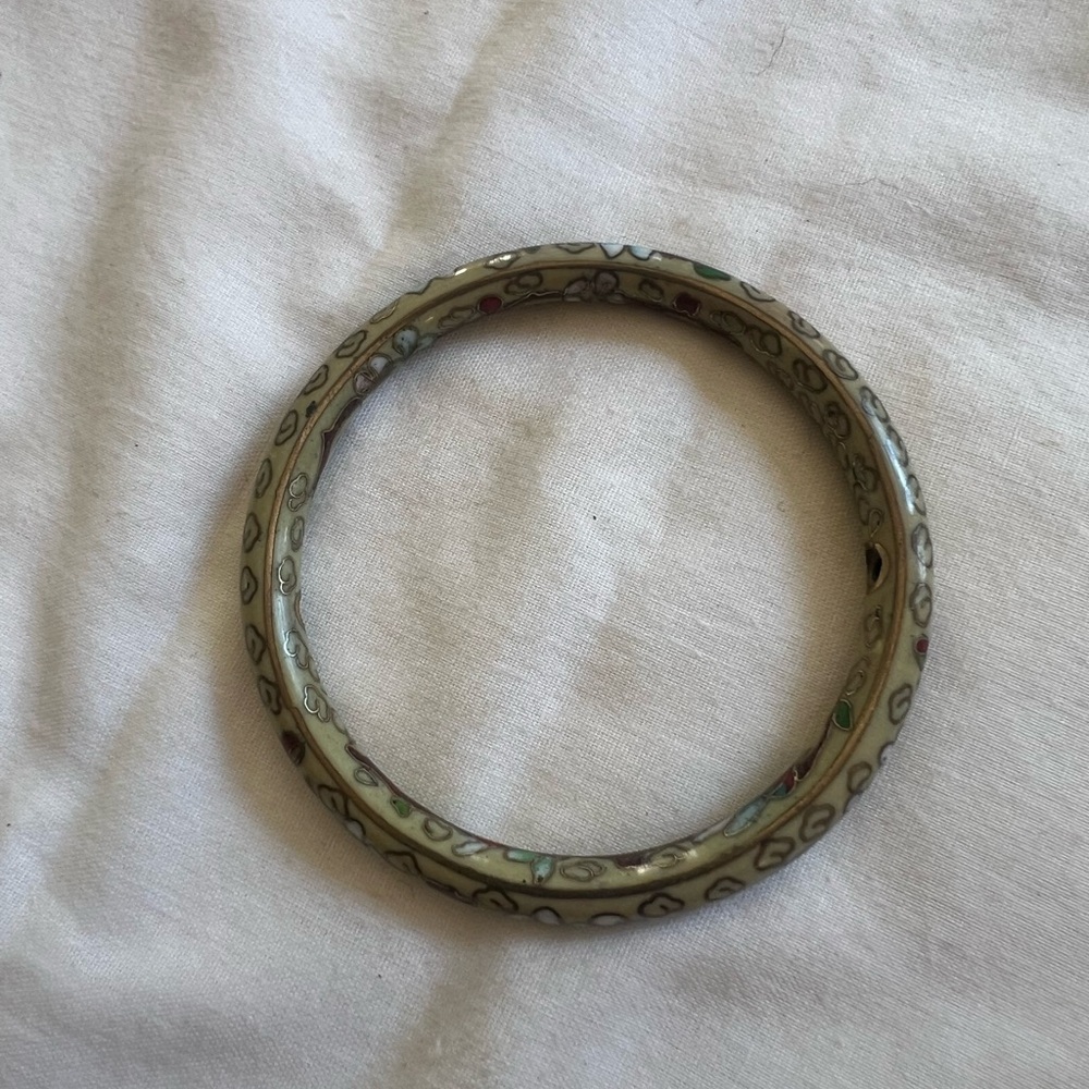 Handcrafted Cloisinne Bangle - Picture 2 of 5